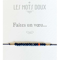 Bracelet « Faites un vœu » - LES MOTS DOUX