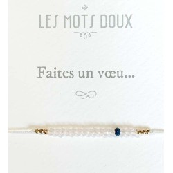 Bracelet « Faites un vœu » - LES MOTS DOUX