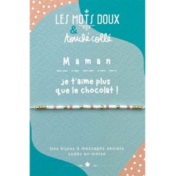 Bracelets Collection capsule Touché Collé spécial Maman - LES MOTS DOUX