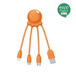 Octopus Eco : Câble multiconnecteurs coloré – XOOPAR