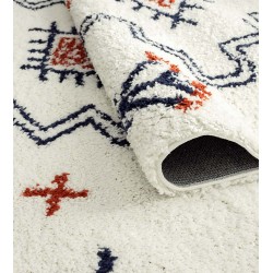 tipi triangle bleu rouge tapis ambiance nazar rugs 02 