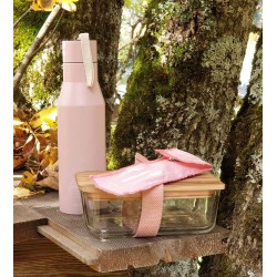 lunchbox et couverts ecoresponsable rose ambiance 02 