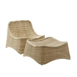 fauteuil et repose pieds chill sika design 03 