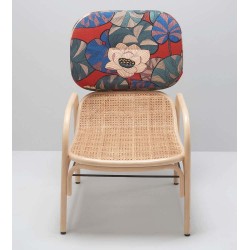 fauteuil plus rotin tissu design orchid edition 03 