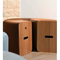 banc pliable en carton recycle modulable stooly 09 