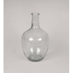 vase bouteille en verre colore le comptoir 03 
