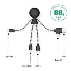 mr bio cable de charge multi connecteurs ecoresponsable xoopar 013 