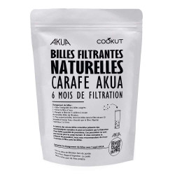 sachet recharge billes naturelles filtrantes carafe akua 01 
