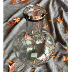 vase bouteille en verre colore le comptoir 9 