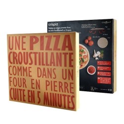 Pierre à pizzas au four CRISPIZ - COOKUT