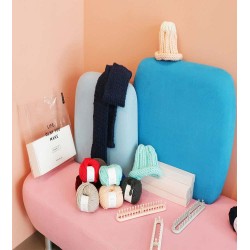 MUFFLER : Kit de fabrication d'écharpe en tricot - MAKIT