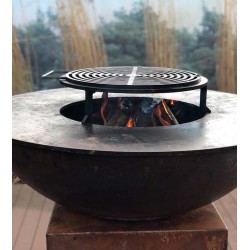 QUOCO : Barbecue plancha au feu de bois - FRAGAU FEUER