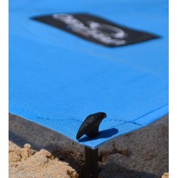Ôbaba XXL : Drap de plage géant avec piquets - ÔBABA
