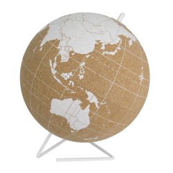 Globe terrestre en liège - LA CHAISE LONGUE