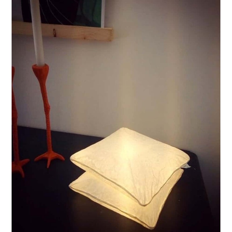 Lampe Coussins empilés en papier - SANDRA MASSAT