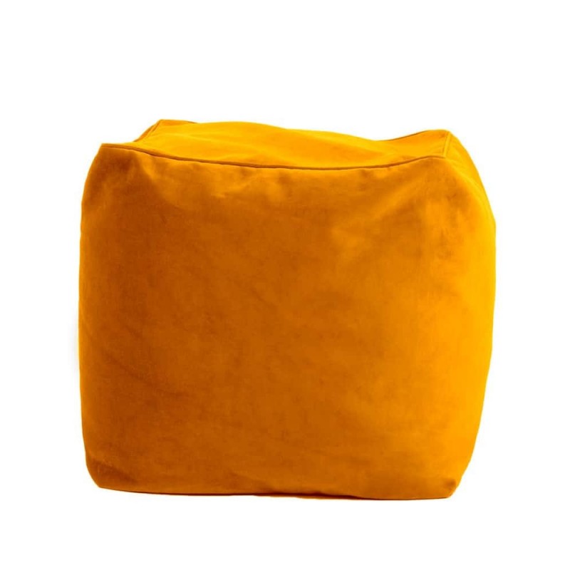 PABLO VELVET : Pouf cube velours - JUMBO BAG