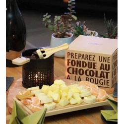 Kit Fondue Chocolat Noir - COOKUT
