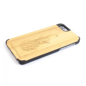 Coque iPhone 6 Plus Tropical en bois de bambou